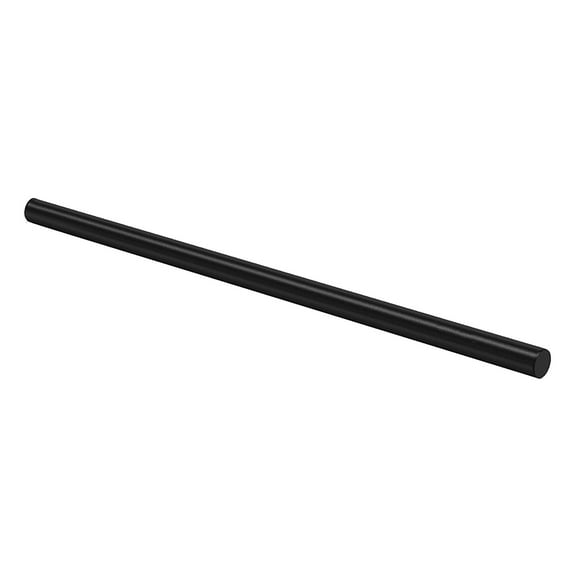 Simond Store - Plastic Rod 2" Da x 24" L  Black ,  Copolymer Acetal Plastic Rod