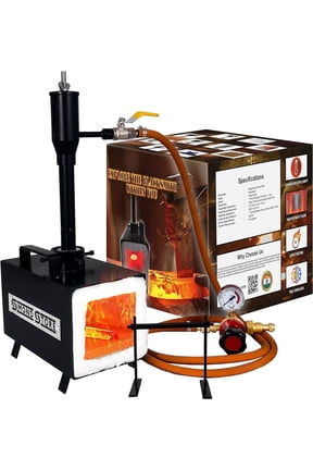 Portable Propane Single Burner Forge For Knife Making Supplies