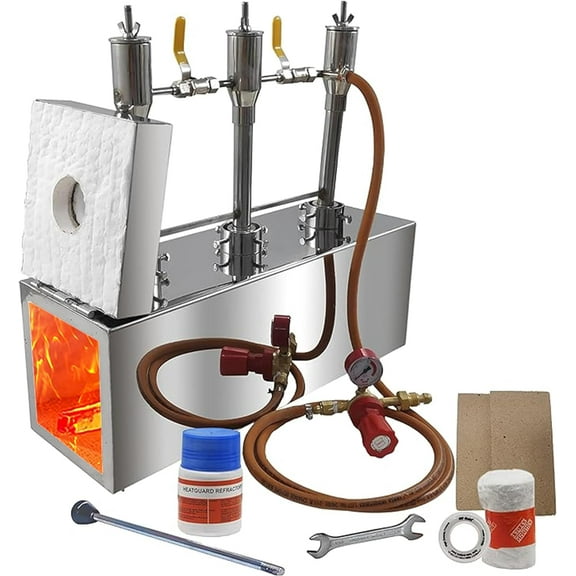 Simond Store Triple Burner Rectangle Shape with One Side Door Propane Forge