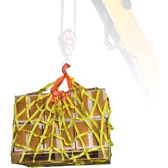 Simond Store Truck & Helicopter/Pallet Cargo Net, 1.25" Web, 10' x 10
