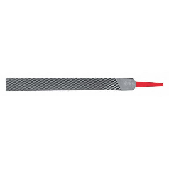 Simonds Half Round Aluminum File,10inL,Nat. 73374000