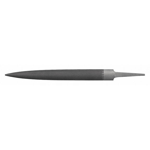 Simonds Half Round File,Swiss,#2/Dbl.,6inL 84138500