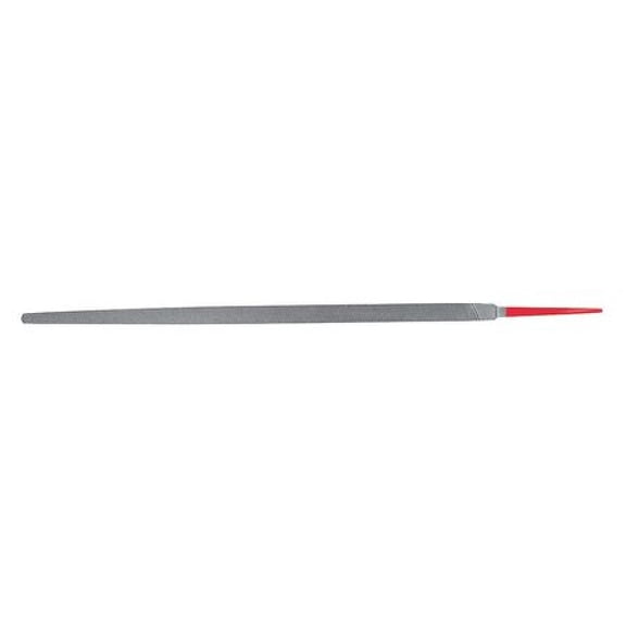 Simonds Hand File, American Pattern, Double Cut, Square, Fine, 8" Length, 5/16" Width, Thickness