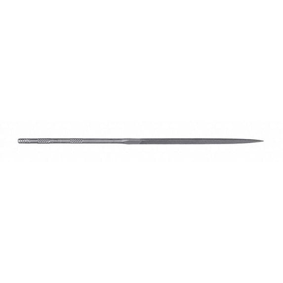 Simonds Rnd. Handle Needle File,Triangular 83483500