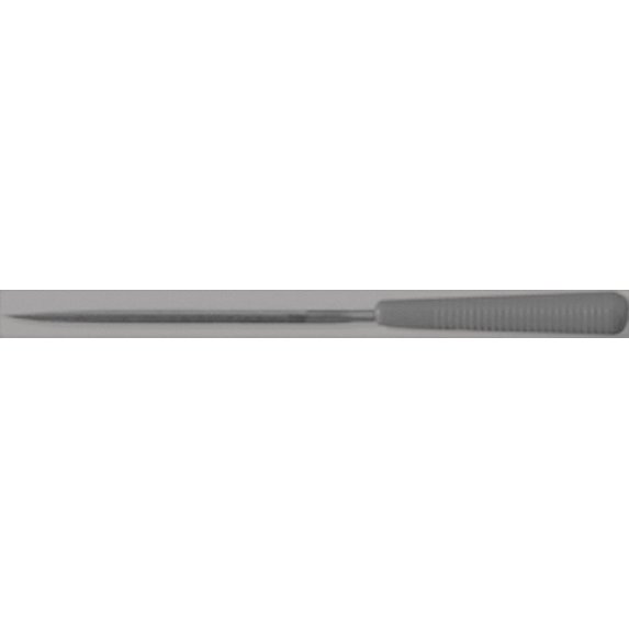 Simonds Round Handle Needle File,Triangular 83540050