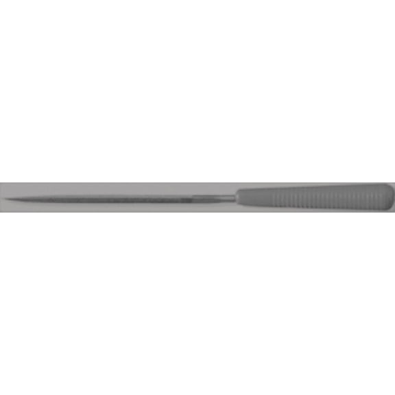 Simonds Round Handle Needle File,Triangular 83540050