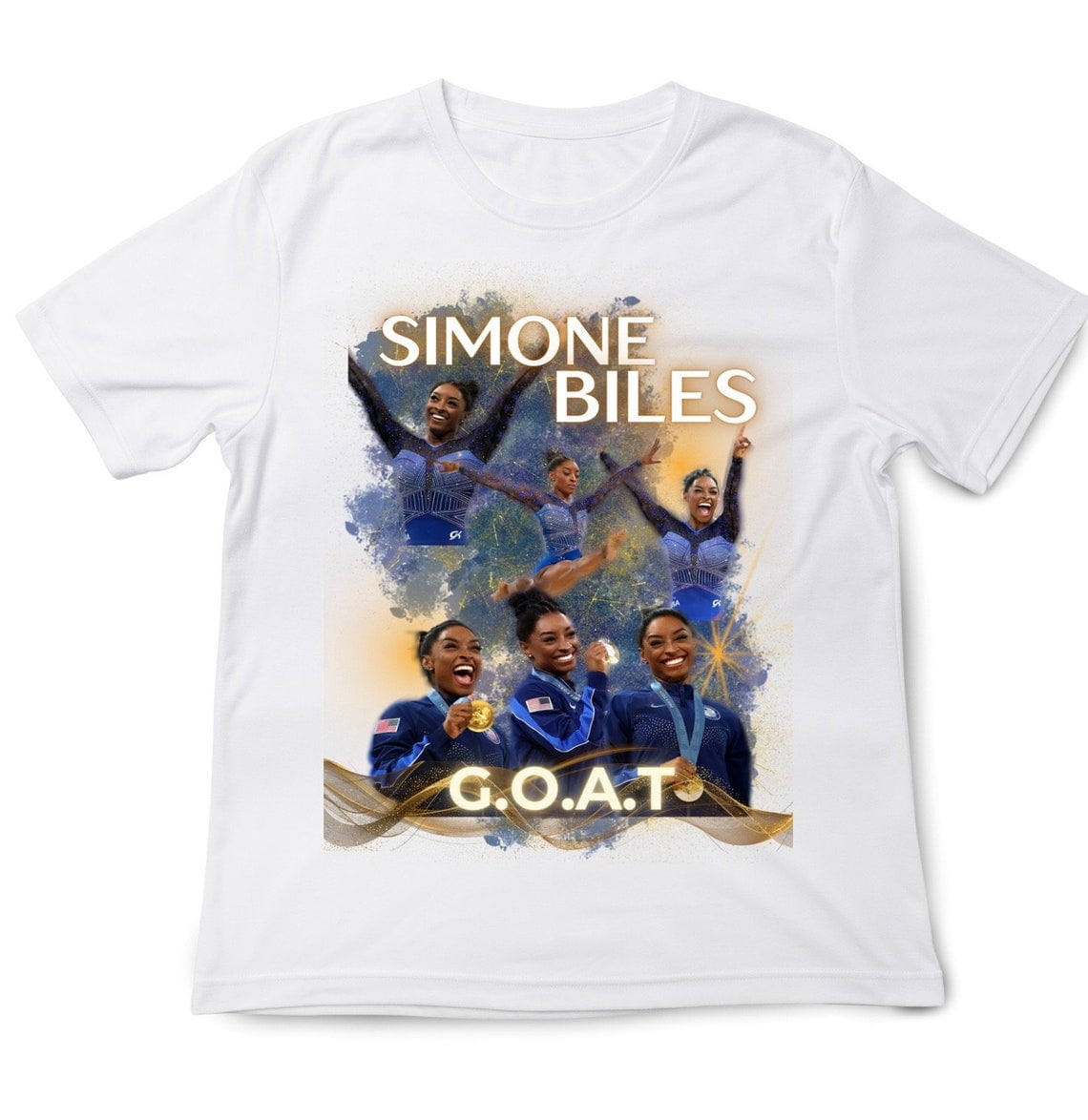 Simone Biles Shirt Team USA TShirt, Paris Olym.pics 2024 Gymnastics