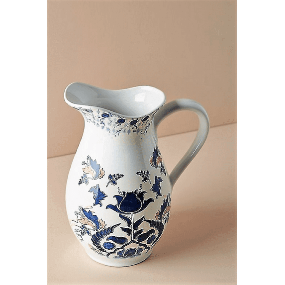 Simone Blue Pitcher