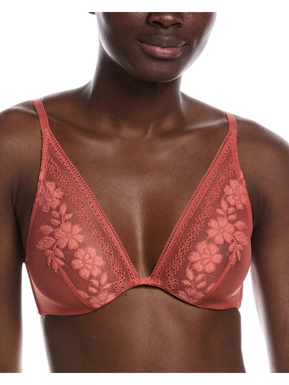 Simone Pérèle womens Simone Perele Wired Triangle Bra, 32B, Pink
