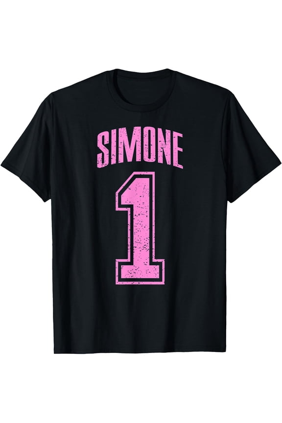 Simone Supporter Number 1 Biggest Fan T-Shirt