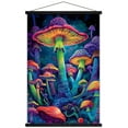 thumbnail image 1 of Simonetta Zambelli - Psychedelic Mushrooms Wall Poster with Magnetic Frame, 22.375" x 34", 1 of 5