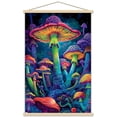 thumbnail image 1 of Simonetta Zambelli - Psychedelic Mushrooms Wall Poster with Magnetic Frame, 22.375" x 34", 1 of 5