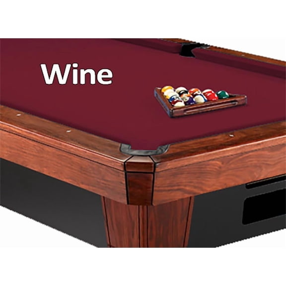 Simonis Billiard/Pool Cloth - 10' 860 Wine- Also fits 7', 8', 9'