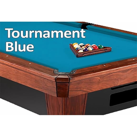 Simonis Tournament Blue Billiard Cloth- 8 Foot Cut