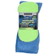 Simoniz Microfiber Wash & Dry Set, 3pk