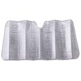 thumbnail image 1 of Simoniz UV Protection Automotive Window Shades, Aluminum Foil Silver, 23" x 58", 6 oz, 1 of 1