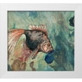 thumbnail image 1 of Simons 13x12 White Modern Wood Framed Museum Art Print Titled - Goldies Pond I, 1 of 4