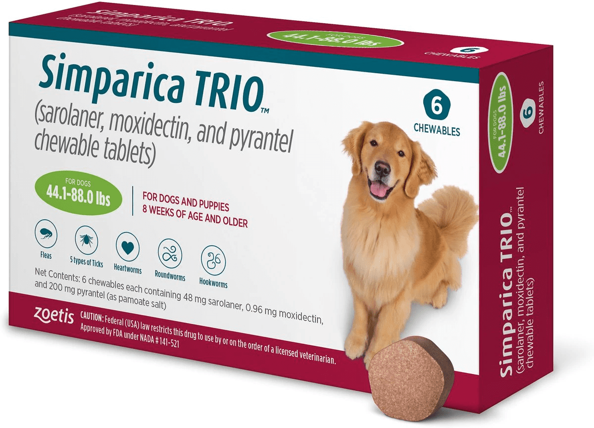 flea and tick pill for dogs walmart
