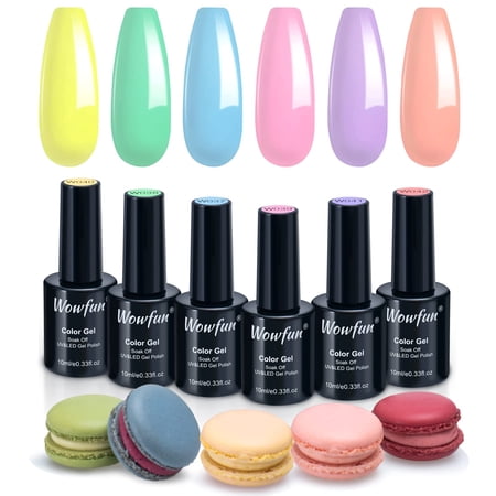 Simperf Nail Polish Set:6 Colors Nail Polish Kit Regular Air Quick Dry Fingernail Polish Pack for Women Nail Art Design Gift Holiday Party