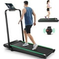 thumbnail image 1 of Simpfree 2 in 1 Walking Pad Treadmill with Handles, Under Desk Treadmill with Incline, LED Touch Screen, Remote Watch,Wide Running Area, 0.6-7.5MPH, 1 of 9