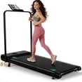 thumbnail image 1 of Simpfree Walking Pad with Handle Bar and Adjustable Incline, 2.5HP Portable Under Desk Treadmill for Home Small Space 300 Lbs Capacity，Remote Control and LED Display, 1 of 7