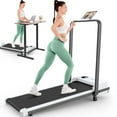 thumbnail image 1 of Walking Treadmill Pad with Incline,Portable Under Desk Treadmill for Home Small Office,2.5HP Low Noise,2 in 1 Walking Mat Pad with LED Screen 300 lb Capacity, 1 of 7