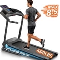 thumbnail image 1 of 4.5HP Folding Treadmill for Home with 20% Auto Incline,400lbs Capacity,8.5MPH Portable Treadmill,12+3 Programs, 1 of 8