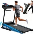 thumbnail image 1 of Kismom 4.5HP Folding Treadmill for Home with 20% Auto Incline,400lbs Capacity,8.5MPH Portable Treadmill,12+3 Programs, 1 of 7
