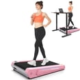 thumbnail image 1 of Simpfree Smallest Walking Pad with Incline,2.5HP Under Desk Treadmill,300lbs Weight Capacity Compact Mini Treadmill,Smart Remote Control | LED Display | Cool Lighting, 1 of 7