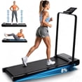 thumbnail image 1 of Simpfree Walking Vibration Pad with 8% Incline,3 in 1 Walking Pad with Handle Bar,2.5HP Treadmills for Home/Office/Gym,Under Desk Treadmill 300LBS Capacity,2S Folding,Installation-Free, 1 of 7