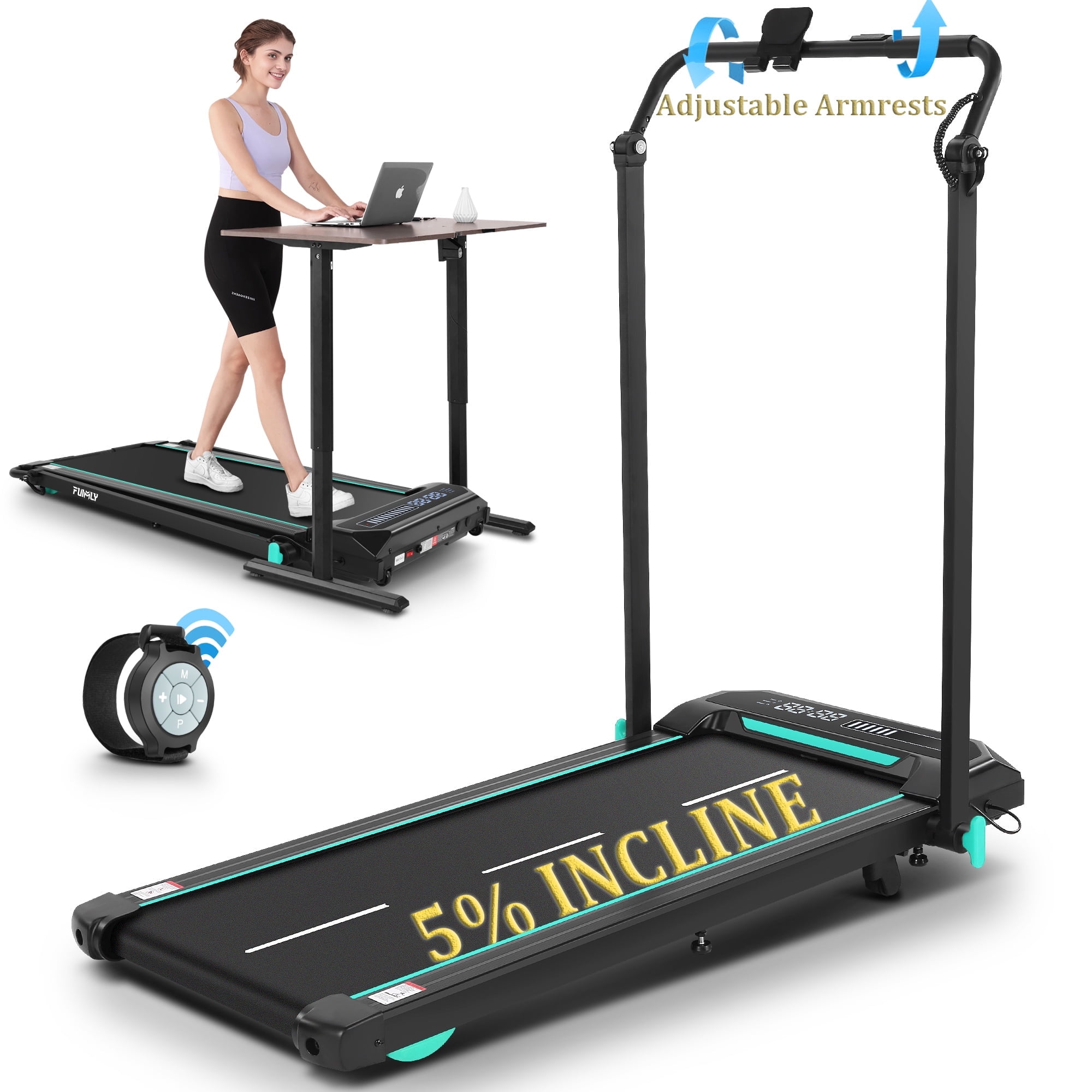 Walking Pad Treadmill Treadmills For Home Goplus Under Desk