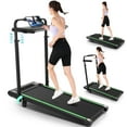 thumbnail image 1 of Simpfree 3 in 1 Under Desk Treadmill with Removable Desk, Walking Pad with Height Adjustable Armrests, LED Touch Screen, Remote Control, 0.5-7.5 mph, 1 of 7