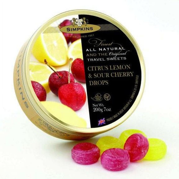 Simpkins Citrus Lemon & Sour Cherry 200g