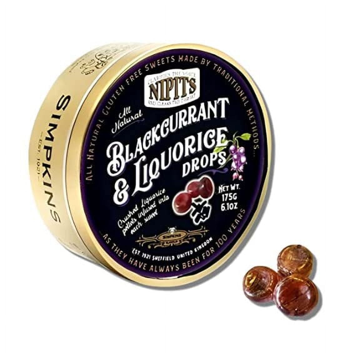 Simpkins Nipits Blackcurrant and ZS23 Liquorice Drops Black Currant