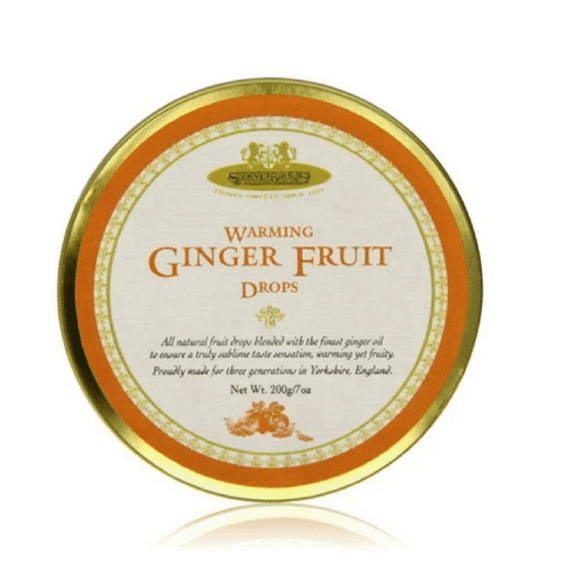 Simpkins Warming Ginger Fruit Drops, Apple & Melon Ginger Drops 7oz