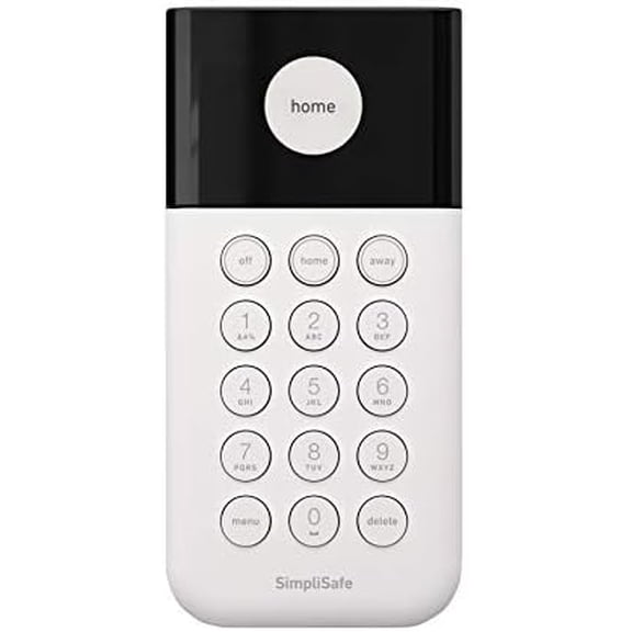Simplafe Wireless Keypad - Touch-to-Wake hnology - Compatible with The Home Security System - Latest Gen