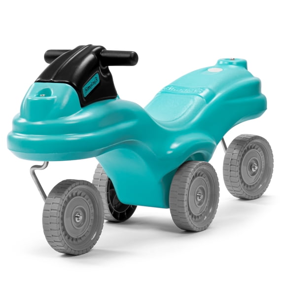 Simplay3 360 Spin Rider Bike Ride-On Toy for Kids Ages 2-5, Blue