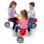 Simplay3 Boomerang Trike Ride-On Toy, Swivel Spinning Bike For Up to 3 Kids