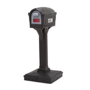 American Home by Simplay3 Dig-Free Easy Up Classic Mailbox and Post, Black