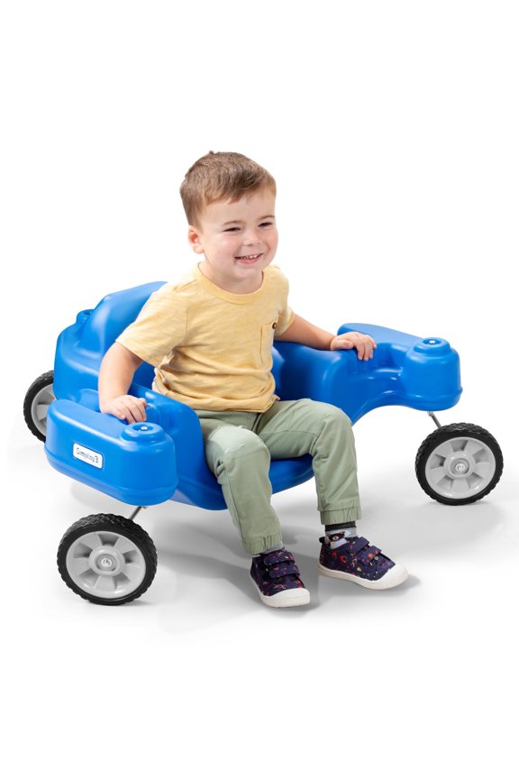 Galaxy Glider Ride-On Toy, 360-Degree Spinning Sensory Riding Toy