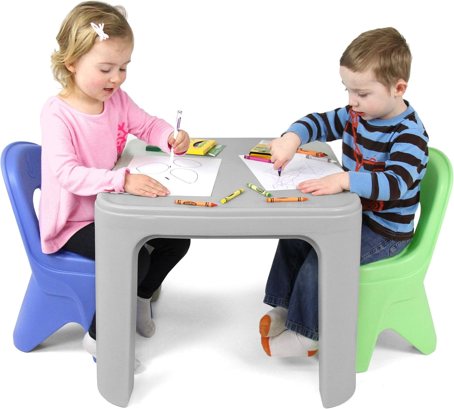 Simplay3 Play Around Kids Activity Table and Chair Set