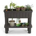 thumbnail image 1 of Simplay3 Raised Large Planter Box with Durable Weather-Resistant Plastic for Outdoor Patio Garden, 1 of 7