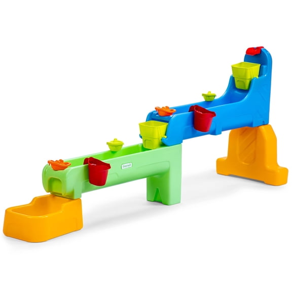 Simplay3 Rushing River Falls Multilevel Water Play Table with Hose Connect