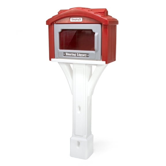 Simplay3 Sharing Library Box, Community Learning & Education Book Display, Plastic