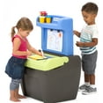 thumbnail image 1 of Simplay3 Toy Box Double-Sided Dry Erase Easel with Storage, 1 of 6