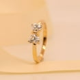 thumbnail image 1 of Simple 2 Heart Diamond Promise Ring - Fascinating Diamonds, 1 of 5