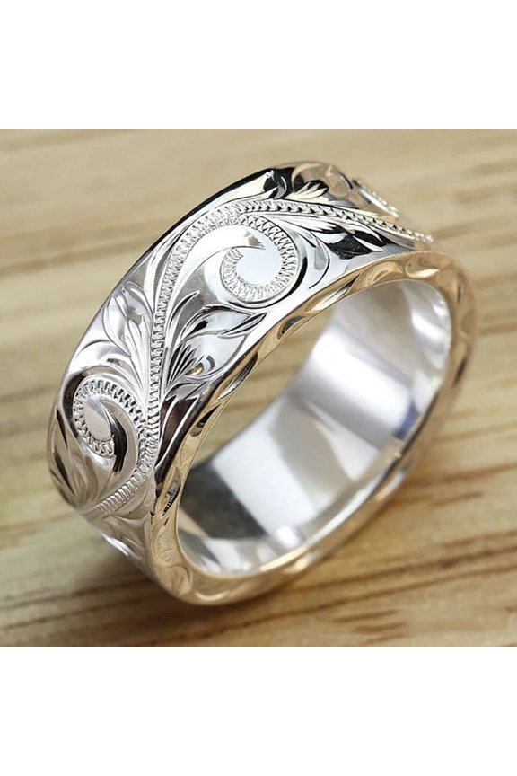 Simple 925 Silver Rings Women Fashion Party Jewellery Gifts