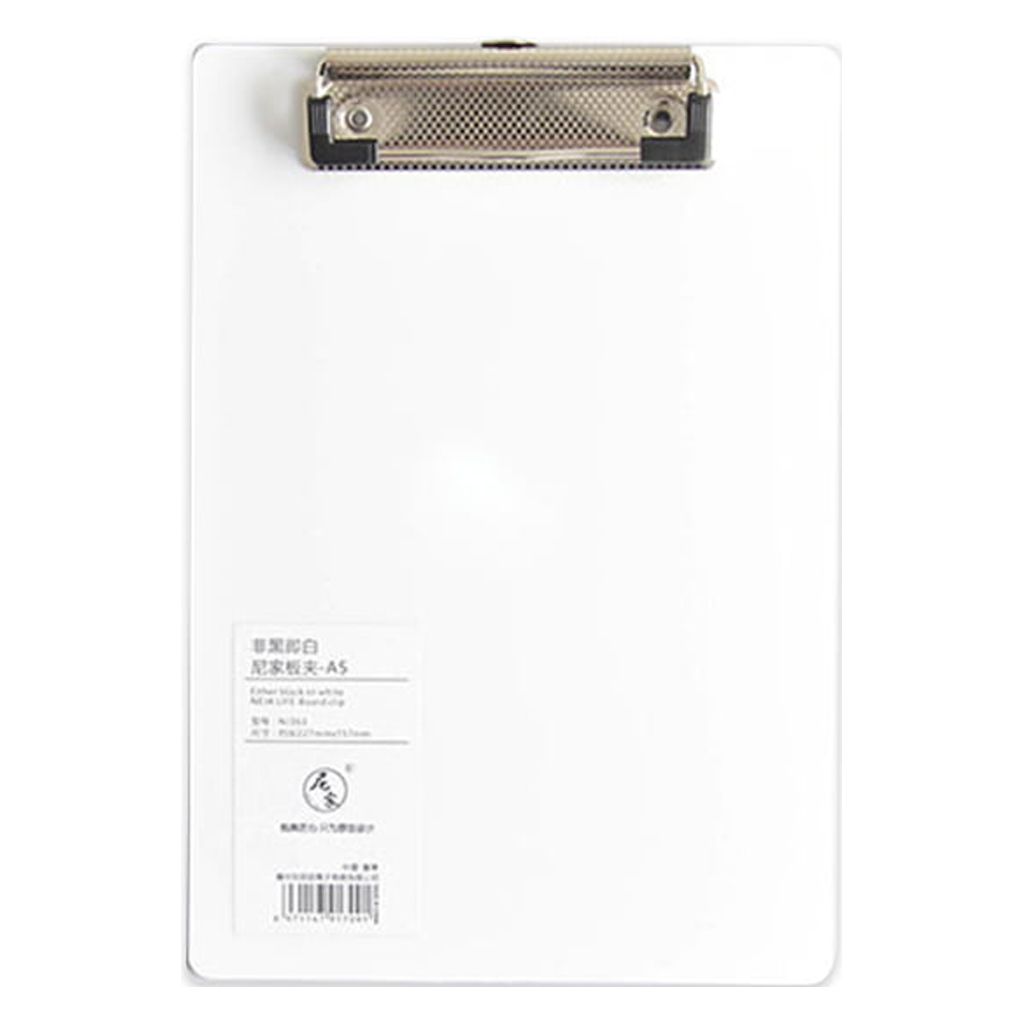 Simple A4 A5 Notepad Memo Pad Board Clip Looseleaf Notebook File