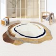 thumbnail image 1 of Simple Abstract Living Room Round Carpet Bedside Large Plush Carpets Home Cloakroom Dresser Soft Non-slip Rugs, 1 of 5