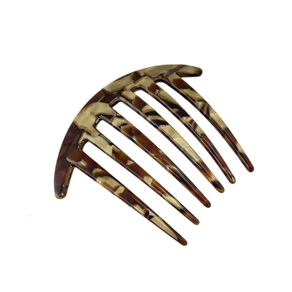 Simple Acetate Hair Styling Comb, 6 Tooth Hair Accessory for Daily Hair ...